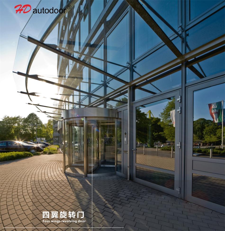 兩翼、三翼、四翼旋轉門：青島恒達自動門(圖5)